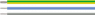POC-Schaltlitze, hochflexibel, halogenfrei, HELUTHERM 145, 1,0 mm², AWG 18, grün/gelb, Außen-Ø 2,5 mm