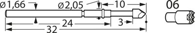 F77206B150G300 Feinmetall Prüfstifte Bild 3