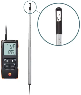 0563 0425 Testo Anemometer, Gas- und Druckmessgeräte Bild 1