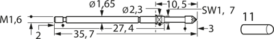 F73211B080G300 Feinmetall Prüfstifte Bild 3