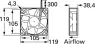 ASFP14B91 Panasonic Axial Fans