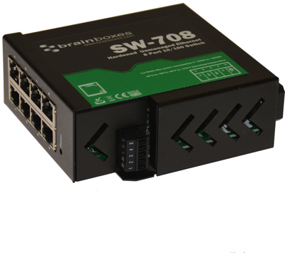 SW-708 BRAINBOXES ETHERNET switches Image 4