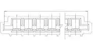 6-487509-1 AMP FFP/FPC Steckverbinder, ZIF Steckverbinder