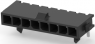 Stiftleiste, 8-polig, RM 3 mm, abgewinkelt, schwarz, 2-1445055-8