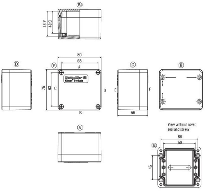 1306000000 Weidmüller General Purpose Enclosures Image 2