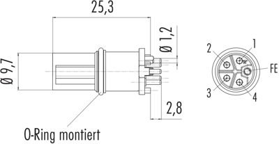 09 0641 100 05 binder Sensor-Actuator Connectors Image 2