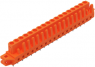 Buchsenleiste, 19-polig, RM 5.08 mm, gerade, orange, 232-178/031-000