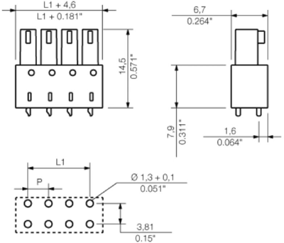 1976530000 Weidmüller PCB Connection Systems Image 3