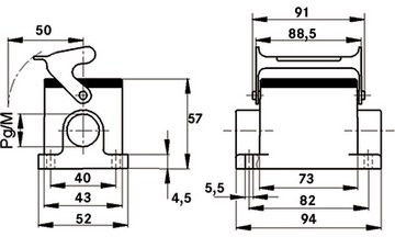 79061600 LAPP Housings for HDC Connectors Image 2