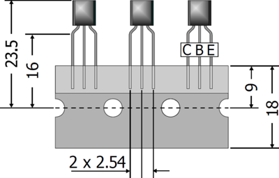 BC557B Diotec Bipolar Transistors