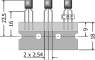 Bipolartransistor, NPN, 100 mA, 30 V, THT, TO-92, BC549A