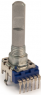 Drehbares Doppel-Potentiometer mit Metallwelle, 10 kΩ, 0.05 W, linear, Lötstift, PRS12R-2015K-103B1