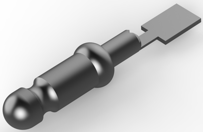 350491-1 AMP Flachstecker Bild 1