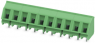 Leiterplattenklemme, 10-polig, RM 7.5 mm, 0,2-4,0 mm², 24 A, Schraubanschluss, grün, 1701228