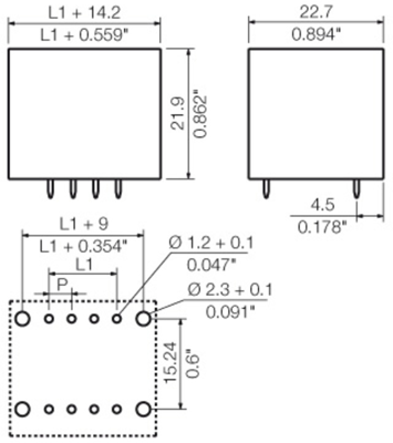 1030860000 Weidmüller PCB Connection Systems Image 3