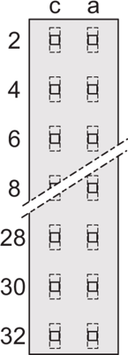 69001-698 SCHROFF PCB Connection Systems