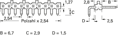 1-825437-3 AMP PCB Connection Systems