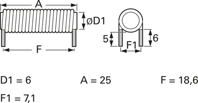 6RCC-6R0M-00 Fastron Fixed Inductors Image 2