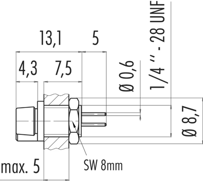 09 9766 20 04 binder Other Circular Connectors Image 2