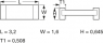 Resistor, metal alloy, SMD 1206 (3216), 20 mΩ, 1 W, ±1 %, LR1206-21R02FA