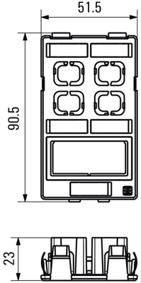 1450570000 Weidmüller Accessories for Enclosures Image 2