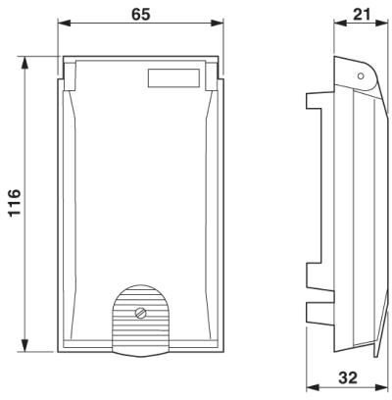 1656482 Phoenix Contact Frames for Sockets and more Accessories Image 2