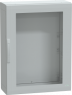 Control cabinet, (H x W x D) 1000 x 750 x 320 mm, IP65, polyester, light gray, NSYPLA1073TG