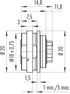 09 0116 780 05 binder Other Circular Connectors Image 2