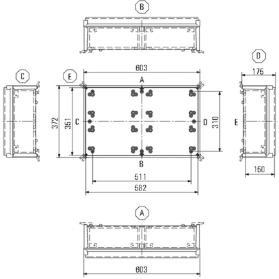 9502820000 Weidmüller General Purpose Enclosures Image 2