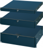 19" Drawer, 1 U, RAL 7021