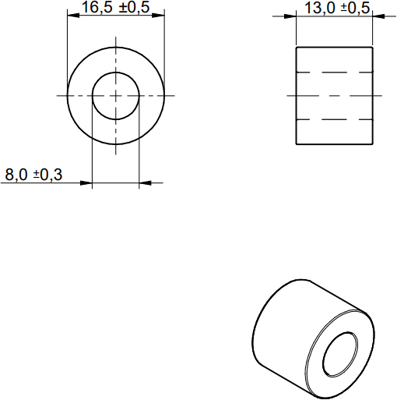 7427010 Würth Elektronik eiSos Ferrite cable cores Image 2