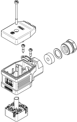 15170 Hirschmann Automation and Control DIN Valve Connectors Image 2