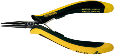 3-686-15 Bernstein Flat Nose Pliers, Snipe Nose Pliers, Round Nose Pliers, Needle Nose Pliers