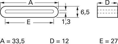 601 02 03 Thora Ferrite cable cores Image 2