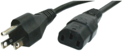 498G-SJT3X18AWG-C13/2,50M SW9005 FELLER Power Cords