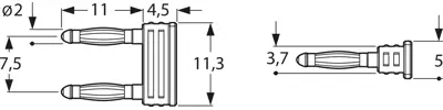 KURZ 7450 / 7.5-2 IG NI / SW SCHÜTZINGER Short Circuit Connectors Image 2