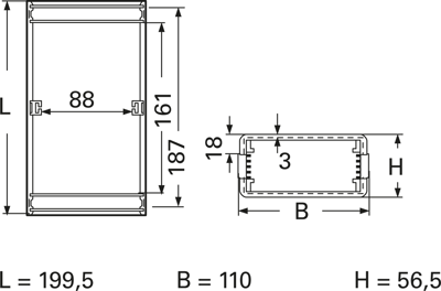 SNAP 10005.5 GRAU Teko General Purpose Enclosures Image 3