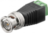 BNC plug, screw connection, straight, 76738