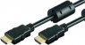 HDMI cable, 2 x 19-pole plug, 1.5 m, High-Speed with Ethernet,