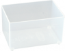 Compartment insert, transparent, (W x D) 109 x 157 mm, EINSATZ 55 A6-1