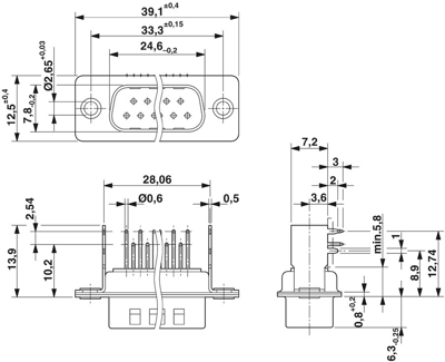 1654811 Phoenix Contact D-Sub Connectors Image 2