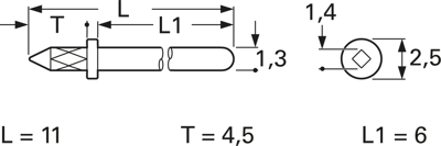 1365A.61 Vogt Pins