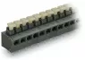 2-conductor PCB terminal block, push-button, 0.75mm², pitch 5/5.08 mm, 4-pole, PUSH WIRE®, gray