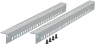 12 U mounting rail, W 482.6 mm, steel, galvanized, 691676.12