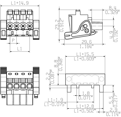 1982340000 Weidmüller PCB Connection Systems Image 2