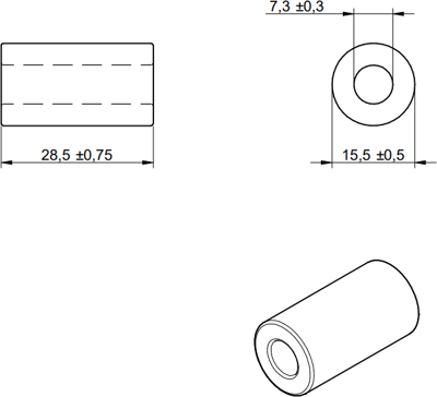 74270043 Würth Elektronik eiSos Ferrite cable cores Image 2