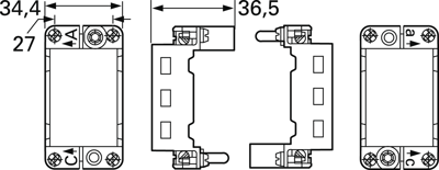 09140060303 Harting Housings for HDC Connectors Image 3