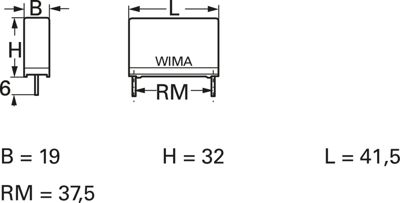 MKP4F051007F00KSSD Wima Film Capacitors Image 2