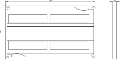 8GK9601-2KK21 Siemens Accessories for Enclosures Image 2