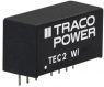 DC/DC converter, 4.5-18 VDC, 2 W, 2 outputs, ±5 VDC, 80 % efficiency, TEC 2-1221WI